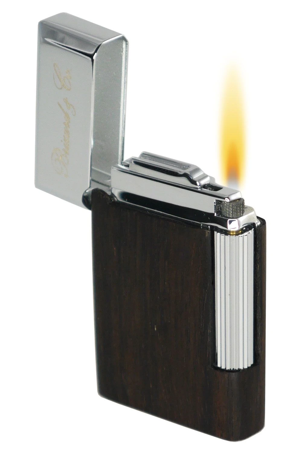 Brizard And Co Eternal Macassar Ebony Traditional Flame Flint Lighter 3 Brizard And Co Eternal Macassar Ebony Traditional Flame Flint Lighter