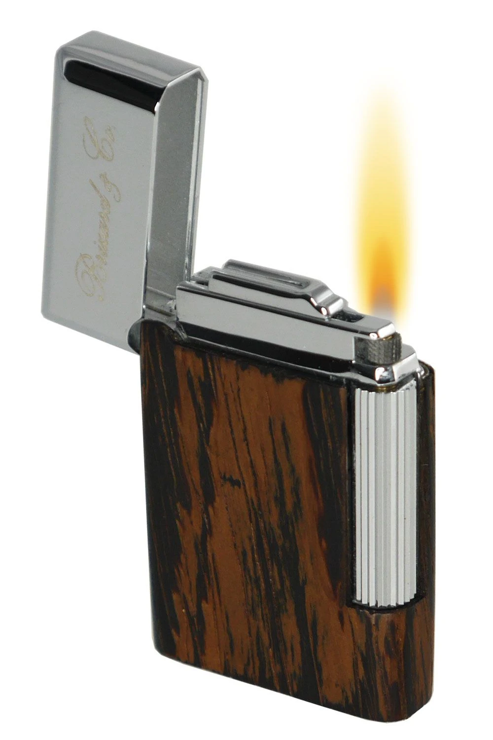 Brizard And Co Eternal Wenge Traditional Flame Flint Lighter 3 Brizard And Co Eternal Wenge Traditional Flame Flint Lighter