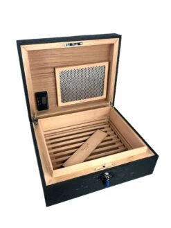 Brizard & Co Airflow Humidor - Black Oak 6 Brizard & Co Airflow Humidor - Black Oak -Elighters Shop brizard co airflow humidor black oak 71