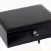Brizard & Co Croco Pattern Black Airflow Humidor