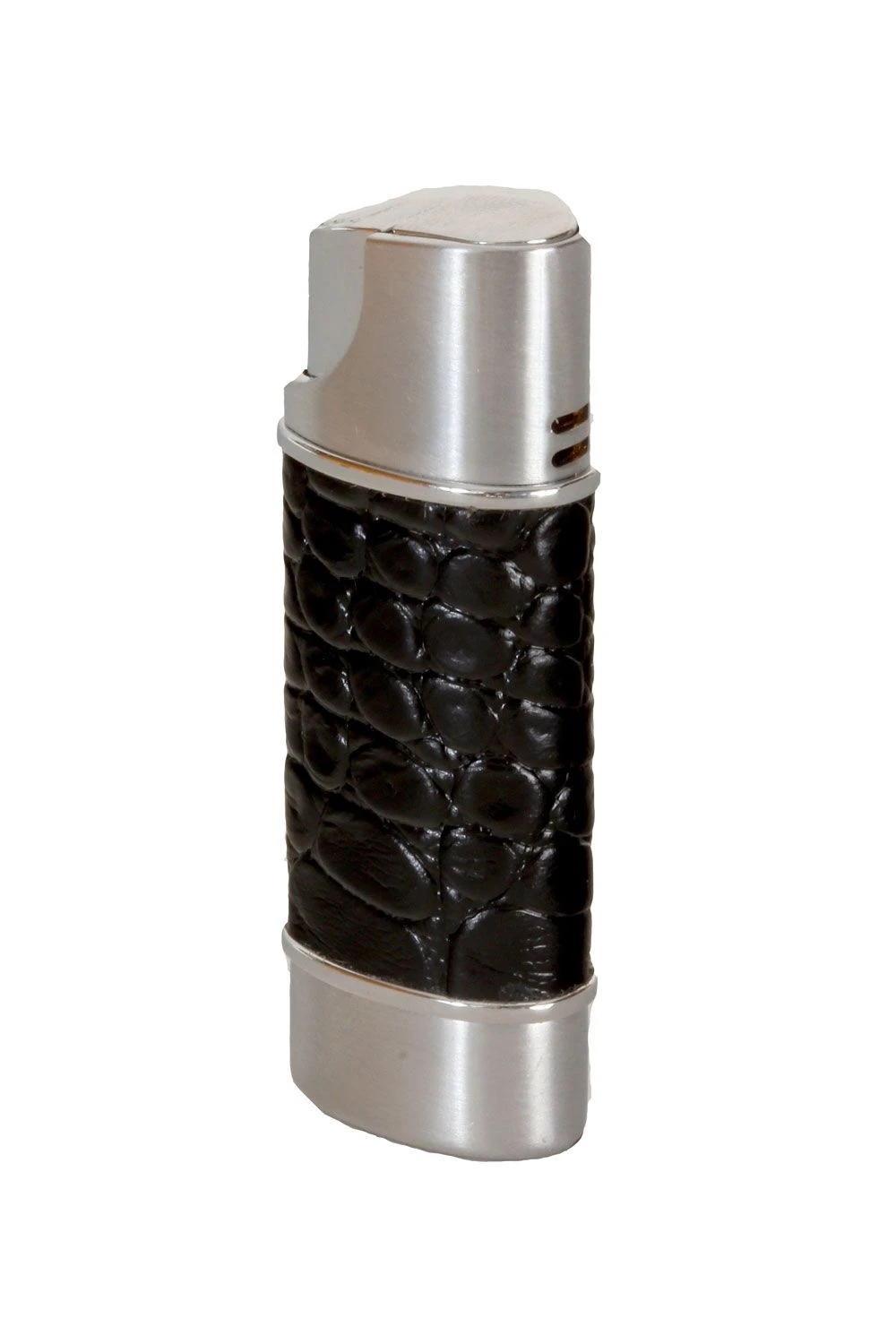 Brizard & Co. Croco PatternBlack Nano Single Torch Lighter 4 Brizard & Co. Croco PatternBlack Nano Single Torch Lighter - Image 2