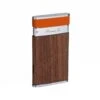 Brizard & Co. Curly Walnut And Orange Leather Two Tone Sottile Single Torch Flame Lighter 2 Brizard & Co. Curly Walnut And Orange Leather Two Tone Sottile Single Torch Flame Lighter -Elighters Shop brizard co curly walnut and orange leather two tone sottile single torch flame lighter 42