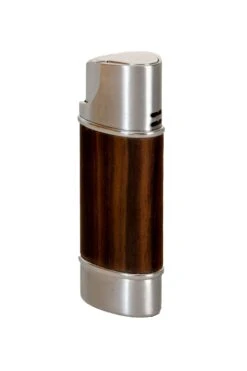 Brizard & Co Exotic Ebony Wood Nano Single Torch Lighter