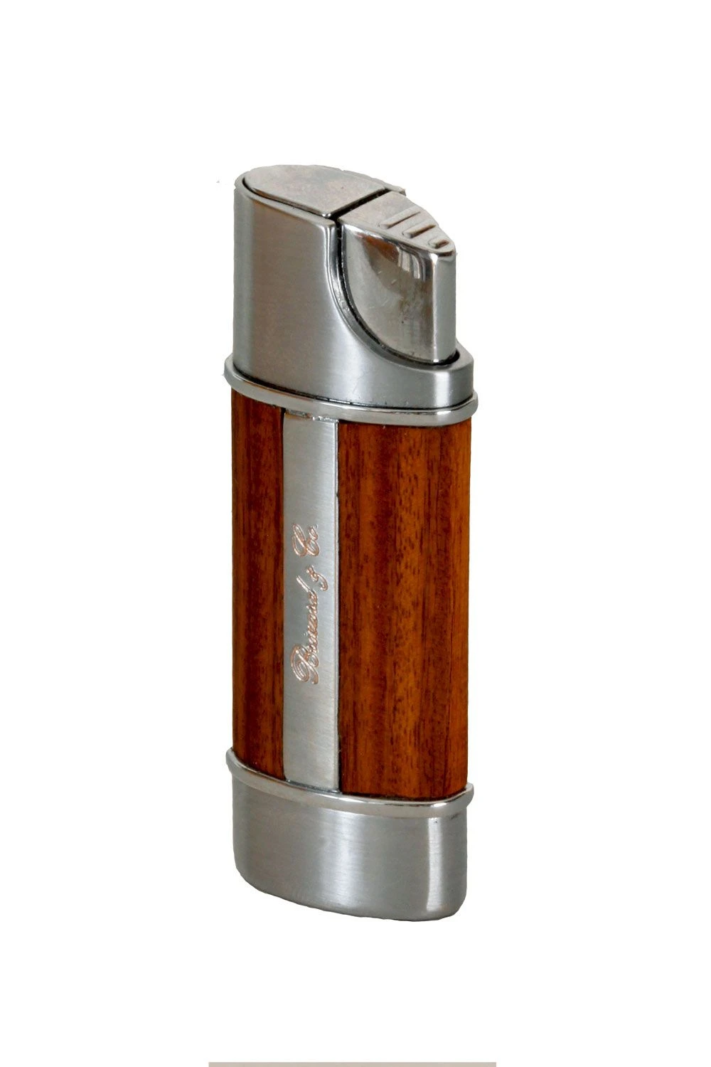 Brizard & Co Exotic Rosewood Wood Nano Single Torch Lighter 4 Brizard & Co Exotic Rosewood Wood Nano Single Torch Lighter - Image 2