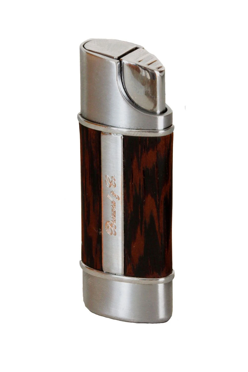 Brizard & Co Exotic Wenge Wood Nano Single Torch Lighter 3 Brizard & Co Exotic Wenge Wood Nano Single Torch Lighter
