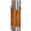 Brizard & Co Exotic Zebrawood Wood Nano Single Torch Lighter