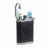 Brizard & Co. Gatsby Dakota Black Leather Triple Torch Flame Table Lighter 2 Brizard & Co. Gatsby Dakota Black Leather Triple Torch Flame Table Lighter -Elighters Shop brizard co gatsby black leather table lighter 27