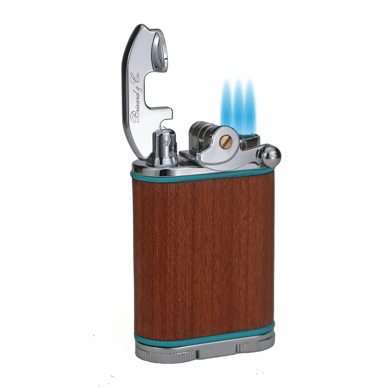 Brizard & Co. Gatsby "Positano" Collection Triple Torch Flame Table Lighter 4 Brizard & Co. Gatsby "Positano" Collection Triple Torch Flame Table Lighter - Image 2