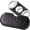 Brizard Lizard Pattern Black Leather Cigar Cutter - Made In USA 1 Brizard Lizard Pattern Black Leather Cigar Cutter - Made In USA -Elighters Shop brizard co lizard black leather cigar cutter made in usa 44