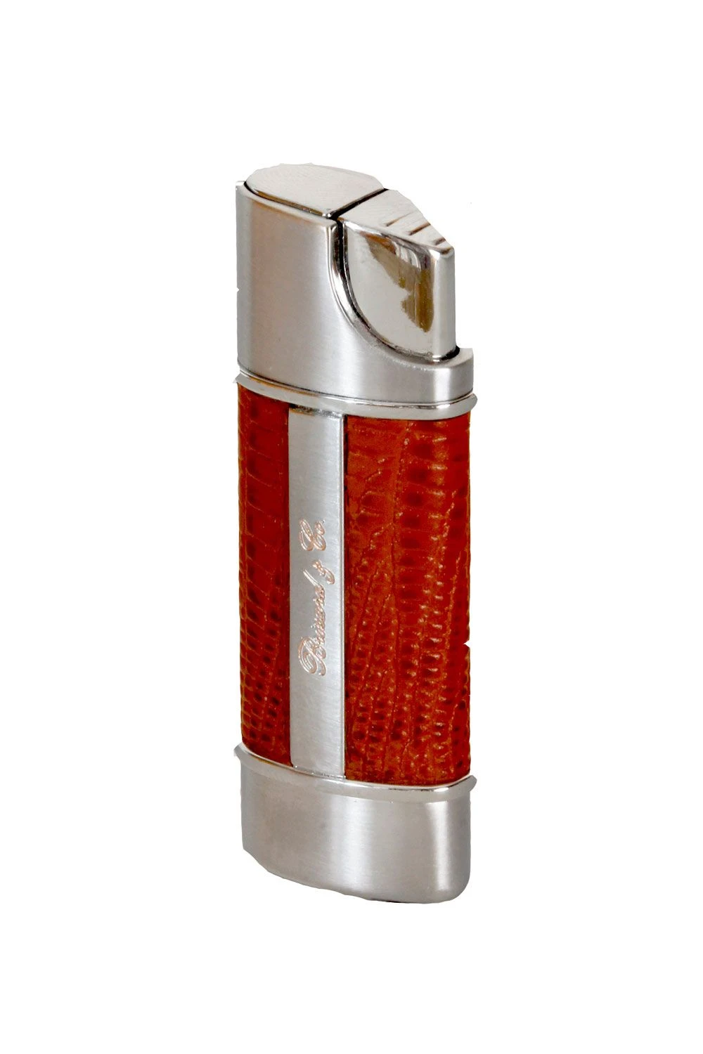 Brizard & Co. Lizard Pattern Havana Nano Single Torch Lighter 3 Brizard & Co. Lizard Pattern Havana Nano Single Torch Lighter