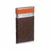 Brizard & Co. Tobacco And Orange Full Grain Leather Two Tone Sottile Single Torch Flame Lighter 2 Brizard & Co. Tobacco And Orange Full Grain Leather Two Tone Sottile Single Torch Flame Lighter -Elighters Shop brizard co tobacco and orange full grain leather two tone sottile single torch flame lighter 38
