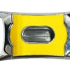 Brizard & Co. V Cutter With Pouch - Racing Black And Yellow