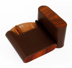 Brizard Travel Humidor Sunrise Coffee With Rosewood - Made In The USA