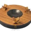 Brizard Zebrawood Round Ashtray - Made In USA 2 Brizard Zebrawood Round Ashtray - Made In USA -Elighters Shop brizard zebrawood round ashtray made in usa 44