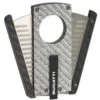 Bugatti Carbon Fiber Cigar Cutter - Silver 1 Bugatti Carbon Fiber Cigar Cutter - Silver -Elighters Shop bugatti carbon fiber cigar cutter black orange 53