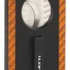 Bugatti Carbon Fiber Cigar Cutter - Black & Orange -Elighters Shop bugatti carbon fiber cigar cutter silver 38