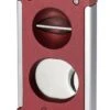 Caseti Trident Cigar Cutter 3-in-1 - Burgundy -Elighters Shop cacu140bg 53