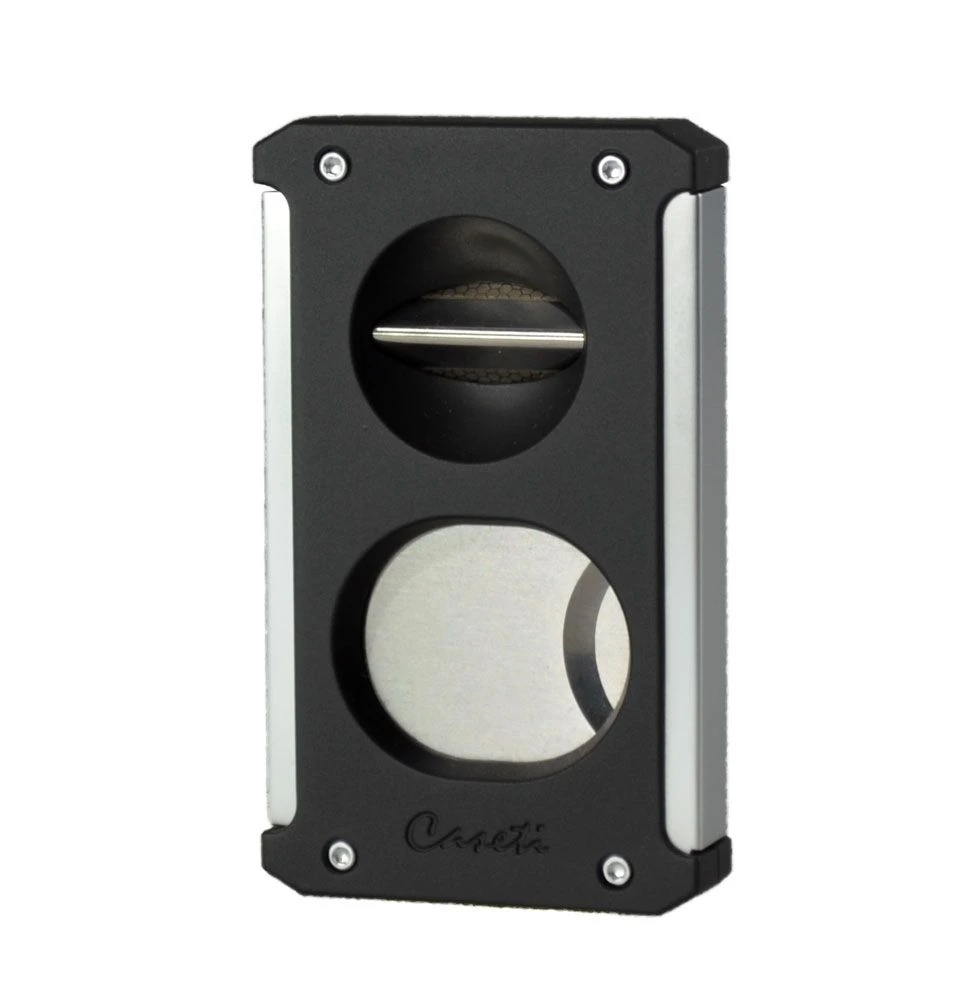 Caseti Trident Cigar Cutter 3-in-1 - Matte Black 3 Caseti Trident Cigar Cutter 3-in-1 - Matte Black
