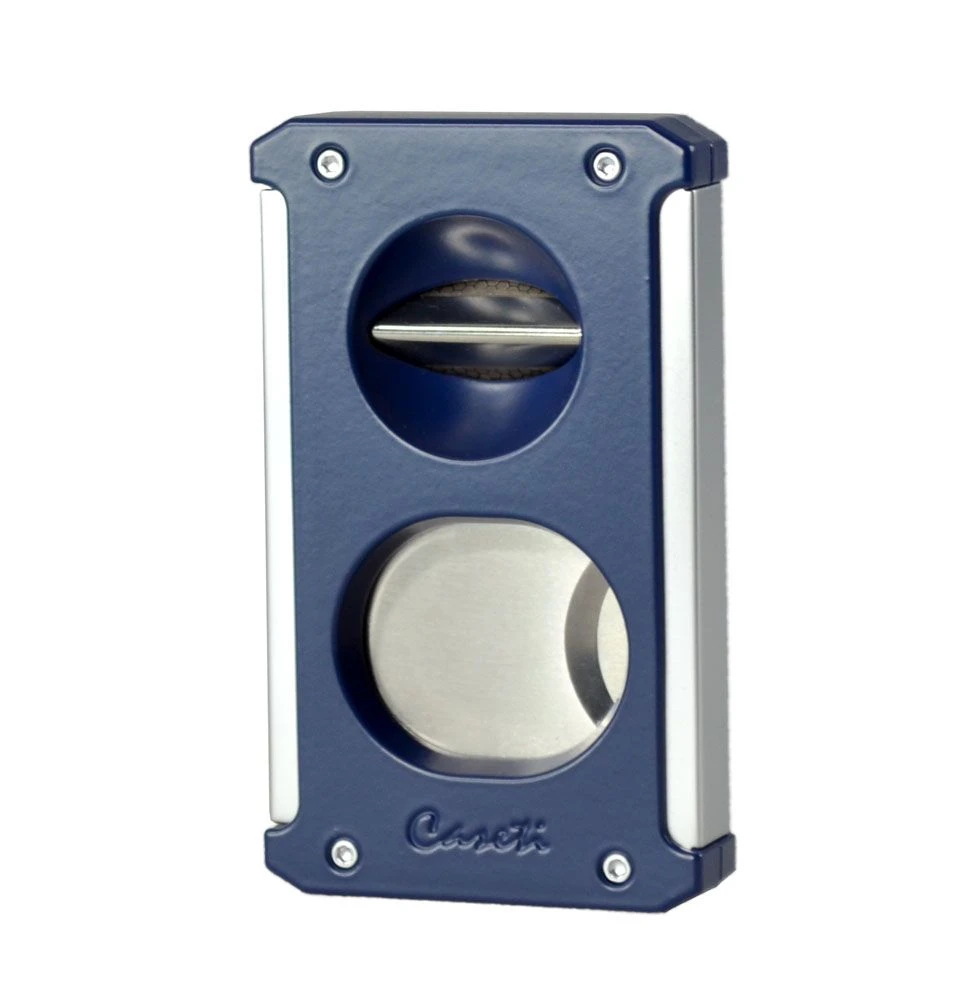 Caseti Trident Cigar Cutter 3-in-1 - Navy Blue 5 Caseti Trident Cigar Cutter 3-in-1 - Navy Blue - Image 3