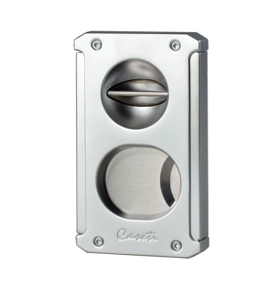 Caseti Trident Cigar Cutter 3-in-1 - Chrome 4 Caseti Trident Cigar Cutter 3-in-1 - Chrome - Image 2