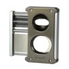 Caseti Trident Cigar Cutter 3-in-1 - Gunmetal 2 Caseti Trident Cigar Cutter 3-in-1 - Gunmetal -Elighters Shop cacu140gp 55