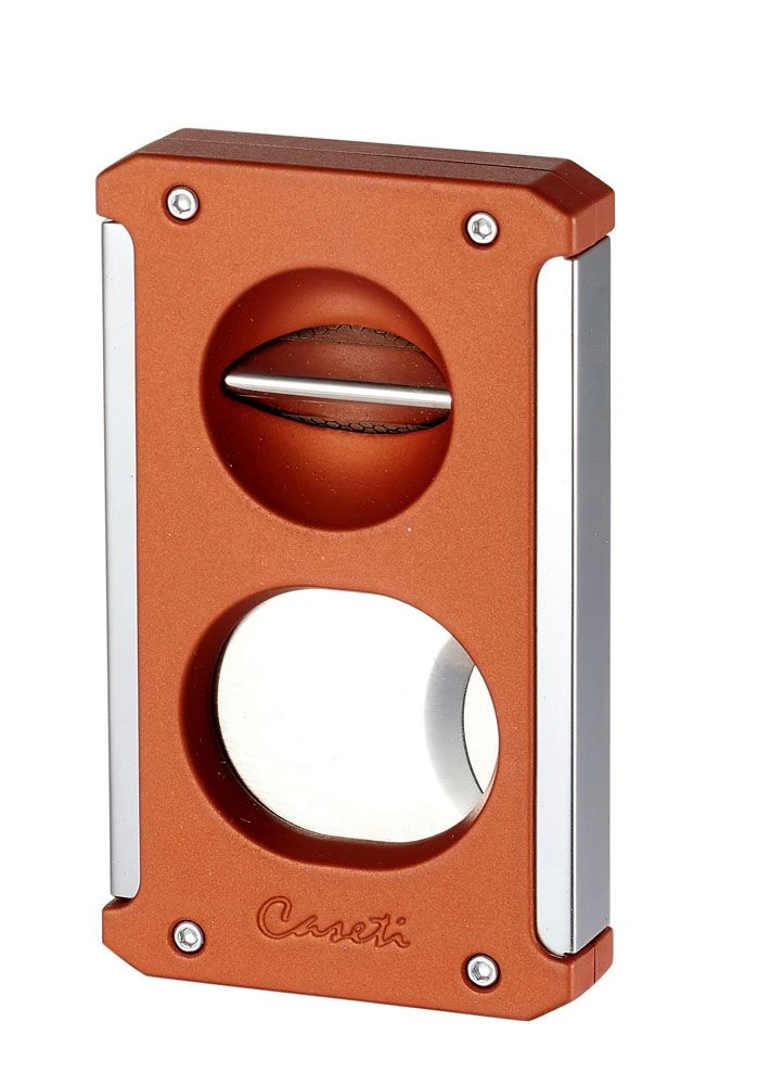 Caseti Trident Cigar Cutter 3-in-1 - Burnt Orange 5 Caseti Trident Cigar Cutter 3-in-1 - Burnt Orange - Image 3