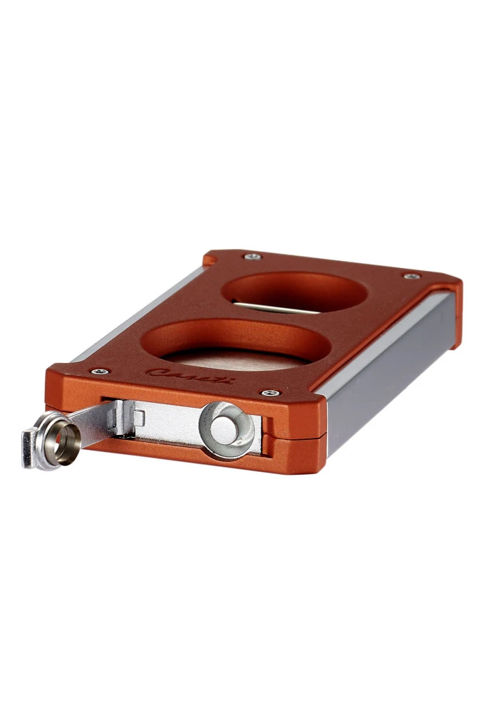 Caseti Trident Cigar Cutter 3-in-1 - Burnt Orange 3 Caseti Trident Cigar Cutter 3-in-1 - Burnt Orange