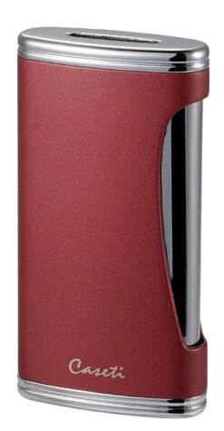 Caseti BigFlat Burgundy Cigar Lighter