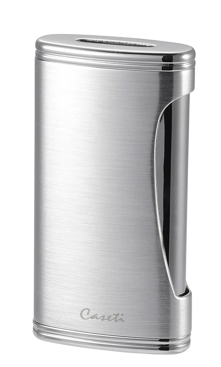 Caseti BigFlat Chrome Cigar Lighter 3 Caseti BigFlat Chrome Cigar Lighter