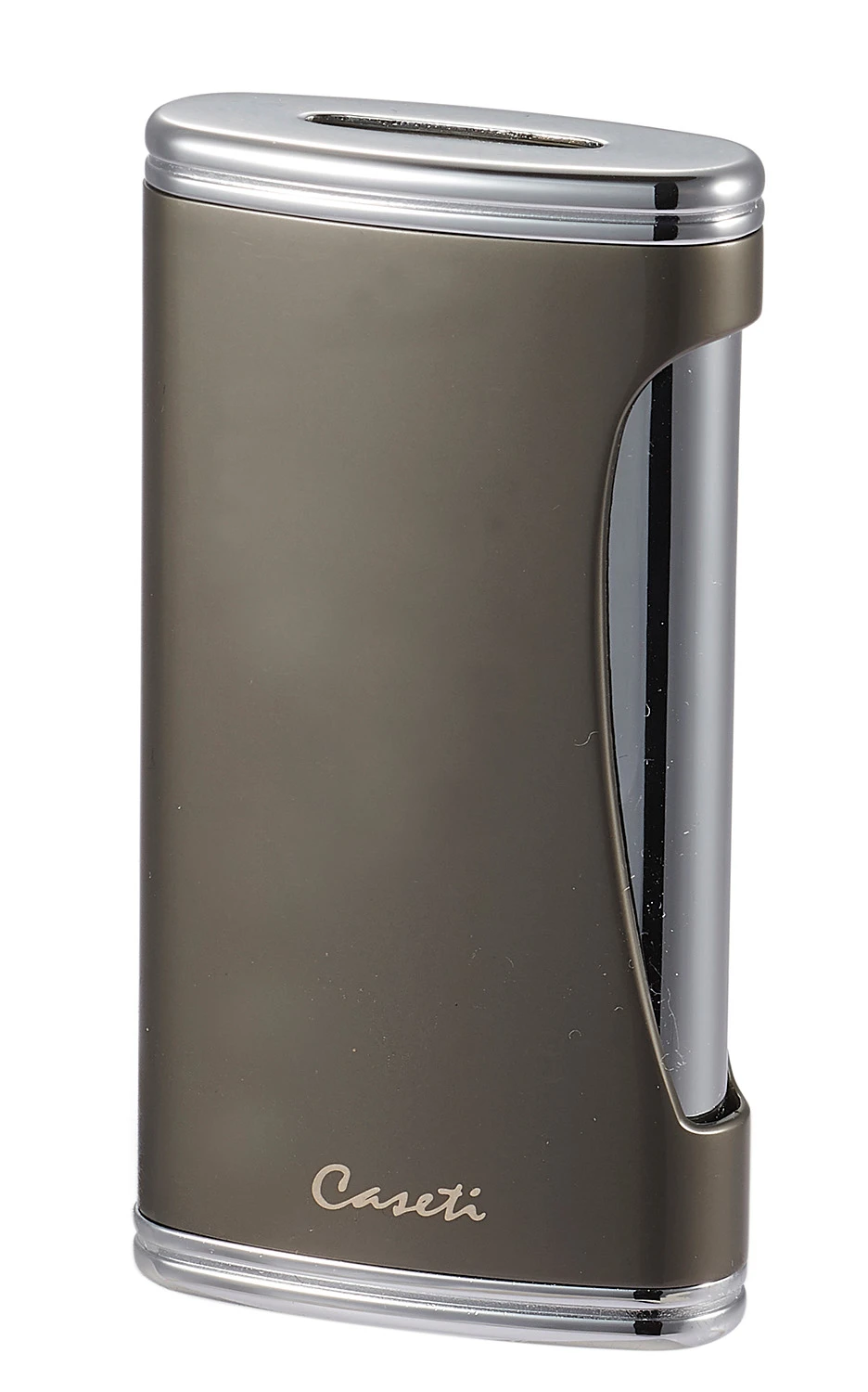 Caseti BigFlat Gunmetal Cigar Lighter 3 Caseti BigFlat Gunmetal Cigar Lighter