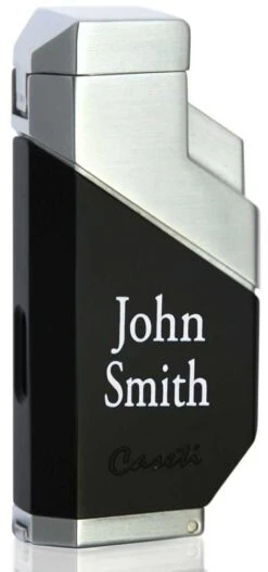 Caseti Cozmo Triple Flame Lighter - Matte Black