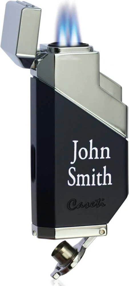 Caseti Cozmo Triple Flame Lighter - Matte Black 5 Caseti Cozmo Triple Flame Lighter - Matte Black - Image 3