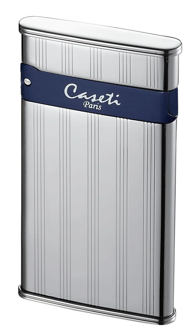 Caseti Flaco Ultra-thin Silver Vertical Line Single Torch Flame Cigar Lighter 5 Caseti Flaco Ultra-thin Silver Vertical Line Single Torch Flame Cigar Lighter - Image 3