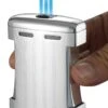 Caseti Sparta Triple Jet Flame Cigar Table Lighter - Chrome Lines 2 Caseti Sparta Triple Jet Flame Cigar Table Lighter - Chrome Lines -Elighters Shop caseti sparta triple jet flame cigar table lighter chrome lines 74