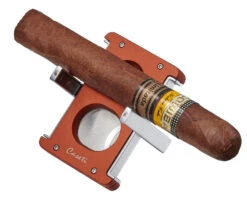 Caseti Trident X 3-in-1 Cigar Cutter - Burnt Orange -Elighters Shop caseti trident x 3 in 1 cigar cutter burnt orange 68