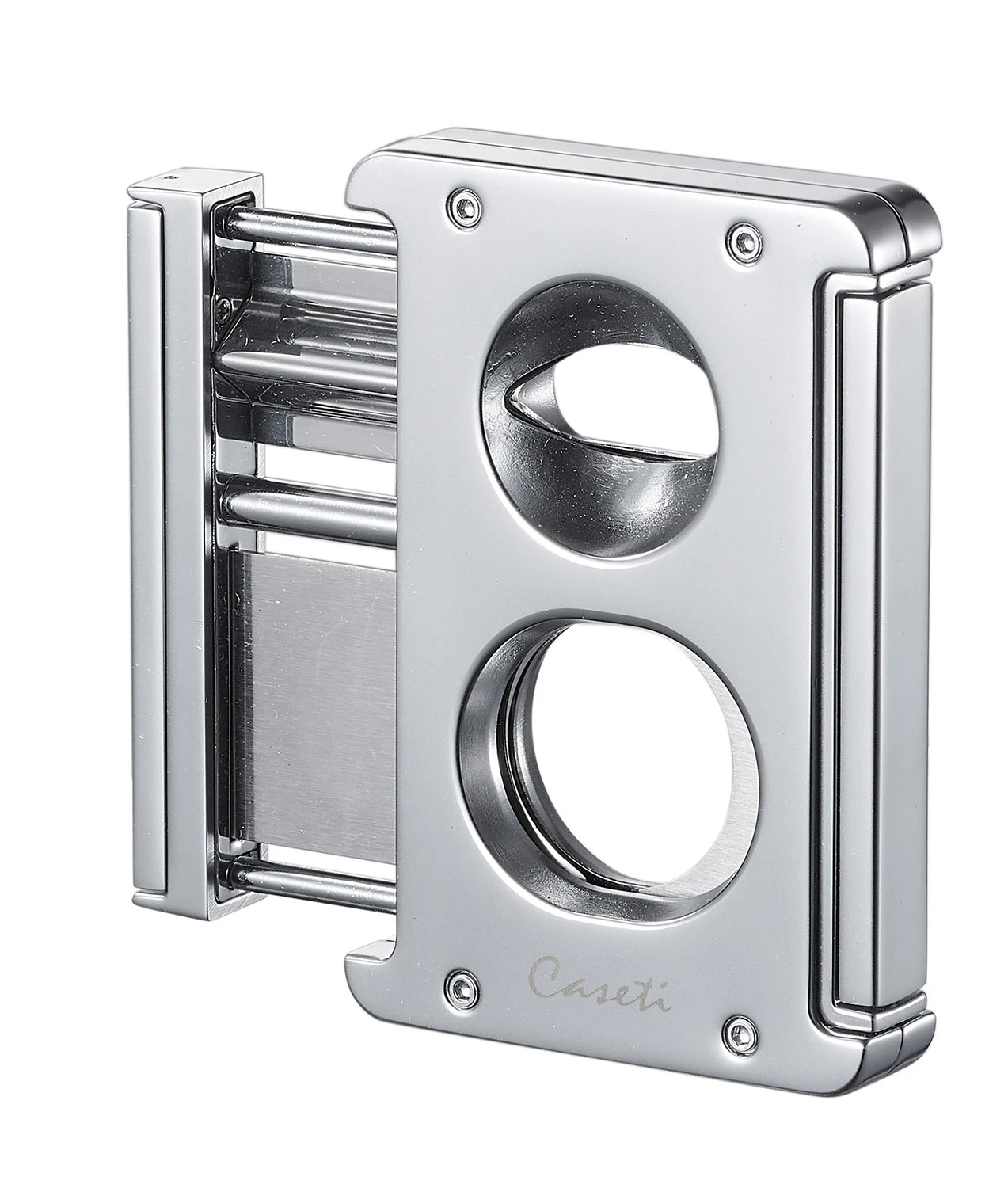 Caseti Trident X 3-in-1 Cigar Cutter - Chrome 6 Caseti Trident X 3-in-1 Cigar Cutter - Chrome - Image 4