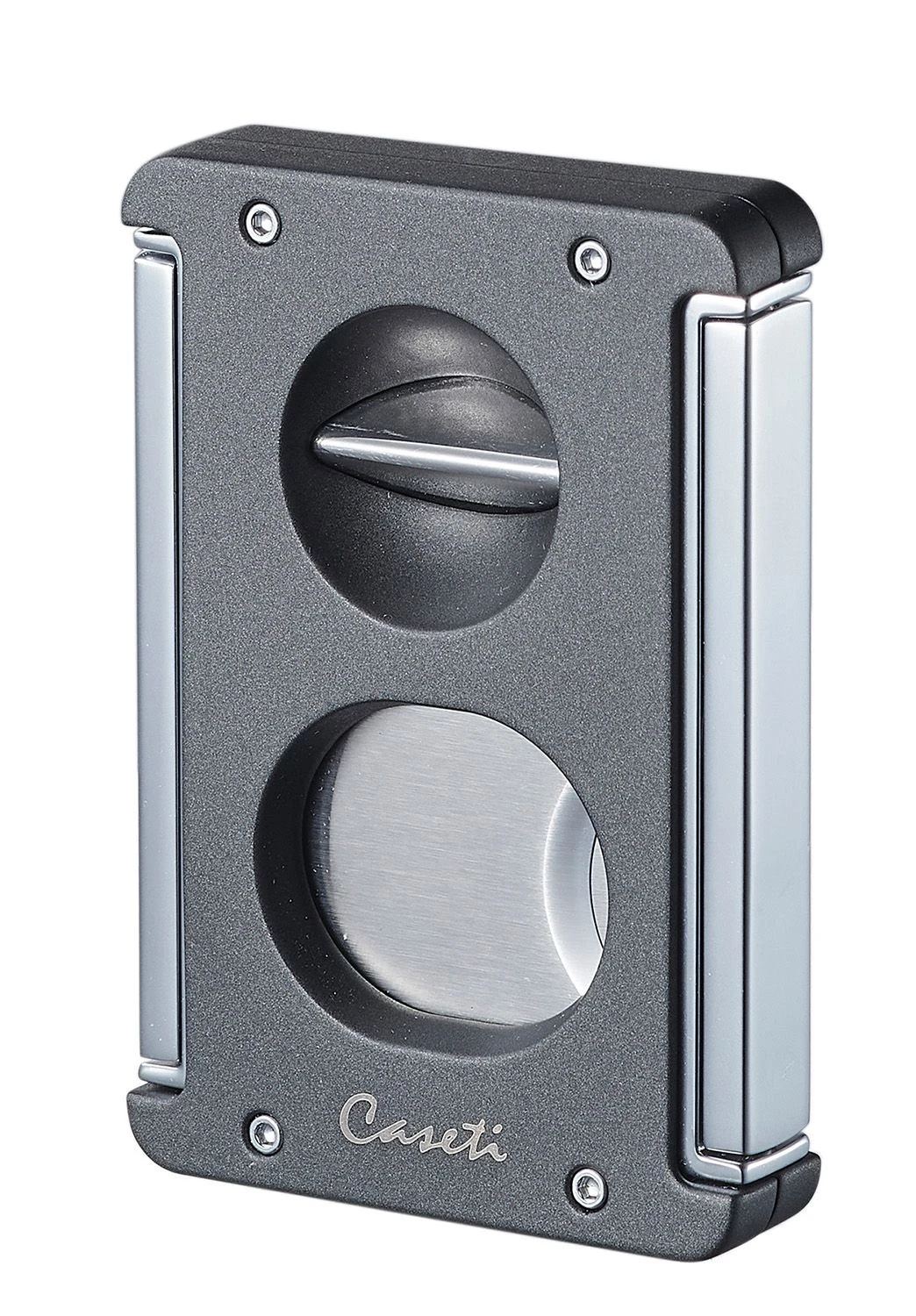 Caseti Trident X 3-in-1 Cigar Cutter - Gray 5 Caseti Trident X 3-in-1 Cigar Cutter - Gray - Image 3