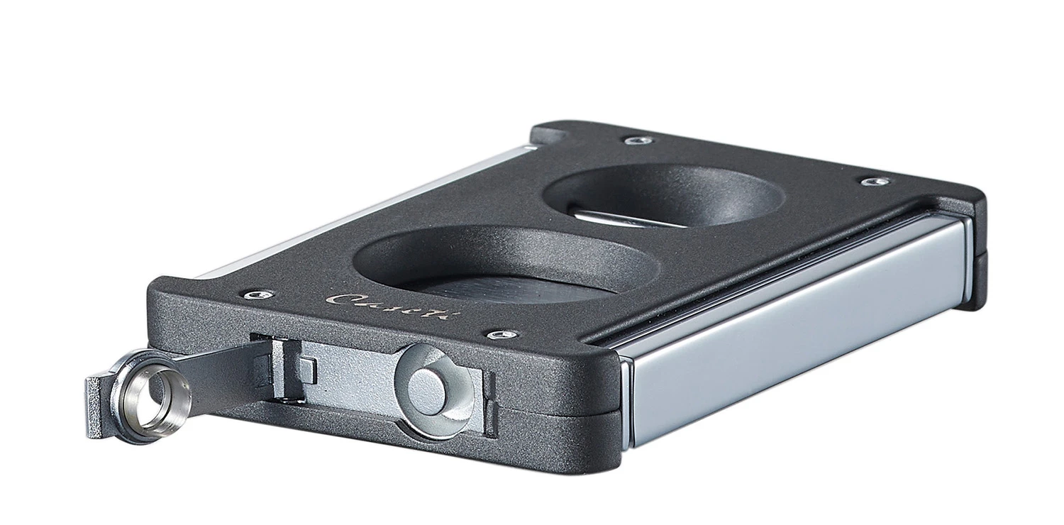 Caseti Trident X 3-in-1 Cigar Cutter - Gray 6 Caseti Trident X 3-in-1 Cigar Cutter - Gray - Image 4