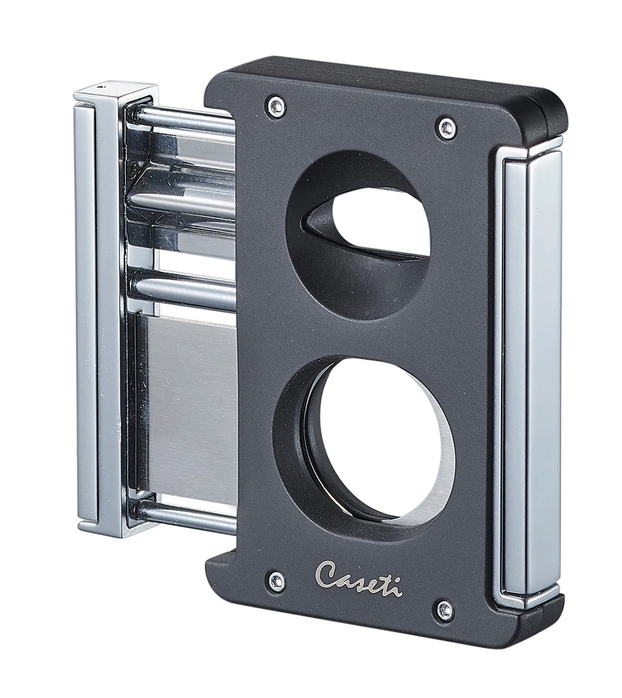 Caseti Trident X 3-in-1 Cigar Cutter - Matte Black 3 Caseti Trident X 3-in-1 Cigar Cutter - Matte Black