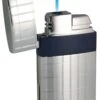 Caseti Troy Polished Chrome With Blue Single Torch Flame Cigar Lighter 1 Caseti Troy Polished Chrome With Blue Single Torch Flame Cigar Lighter -Elighters Shop caseti troy polished chrome with blue single torch flame cigar lighter 103
