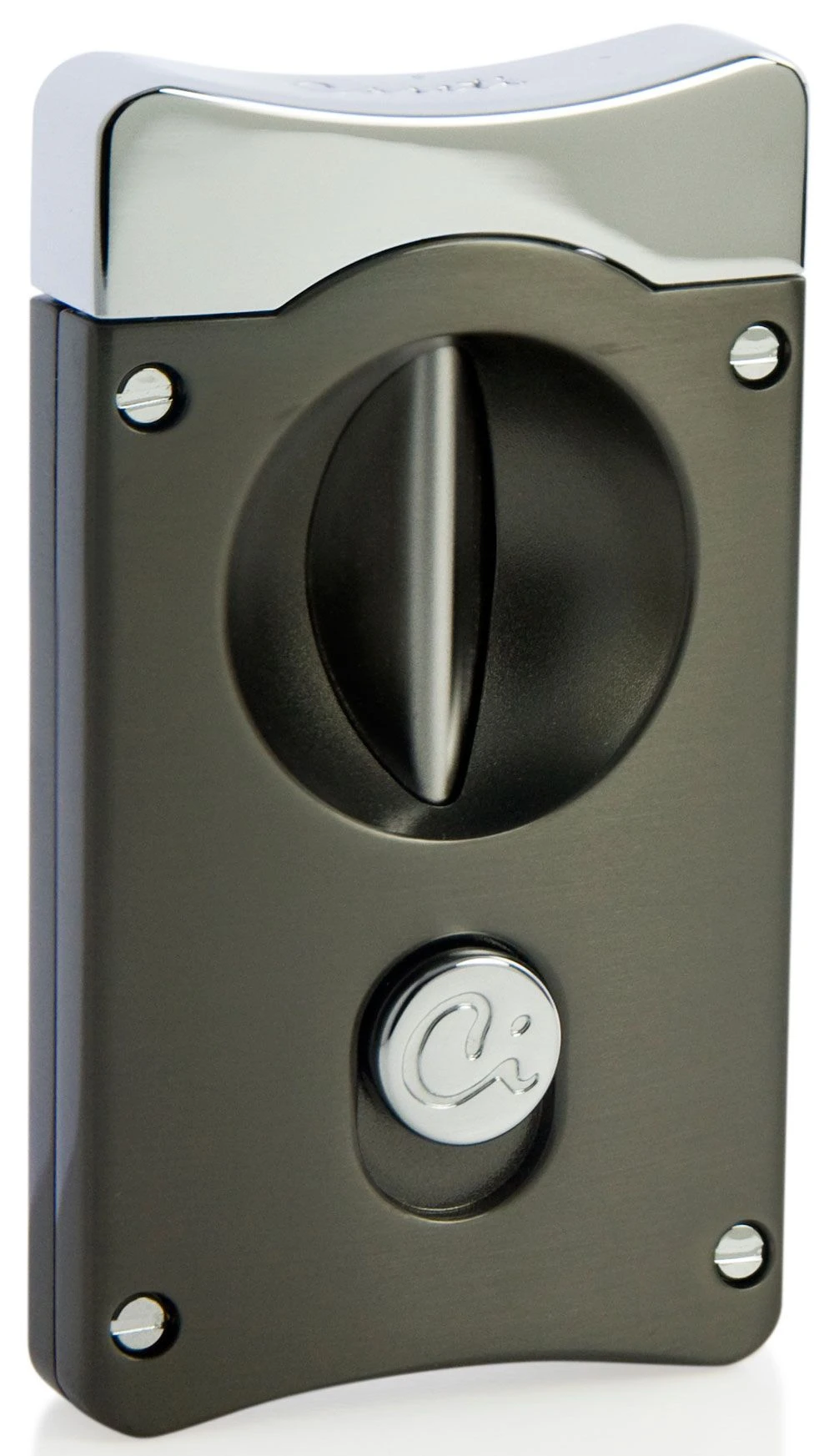 Caseti Wedge V Cigar Cutter - Gunmetal 4 Caseti Wedge V Cigar Cutter - Gunmetal - Image 2