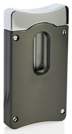 Caseti Wedge V Cigar Cutter - Gunmetal 7 Caseti Wedge V Cigar Cutter - Gunmetal -Elighters Shop caseti wedge v cigar cutter gunmetal 89