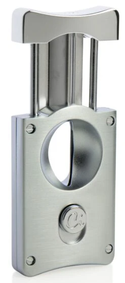 Caseti Wedge V Cigar Cutter - Satin Chrome 7 Caseti Wedge V Cigar Cutter - Satin Chrome -Elighters Shop caseti wedge v cigar cutter satin chrome 92
