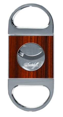 Davidoff Double Guillotine Rosewood Cigar Cutter