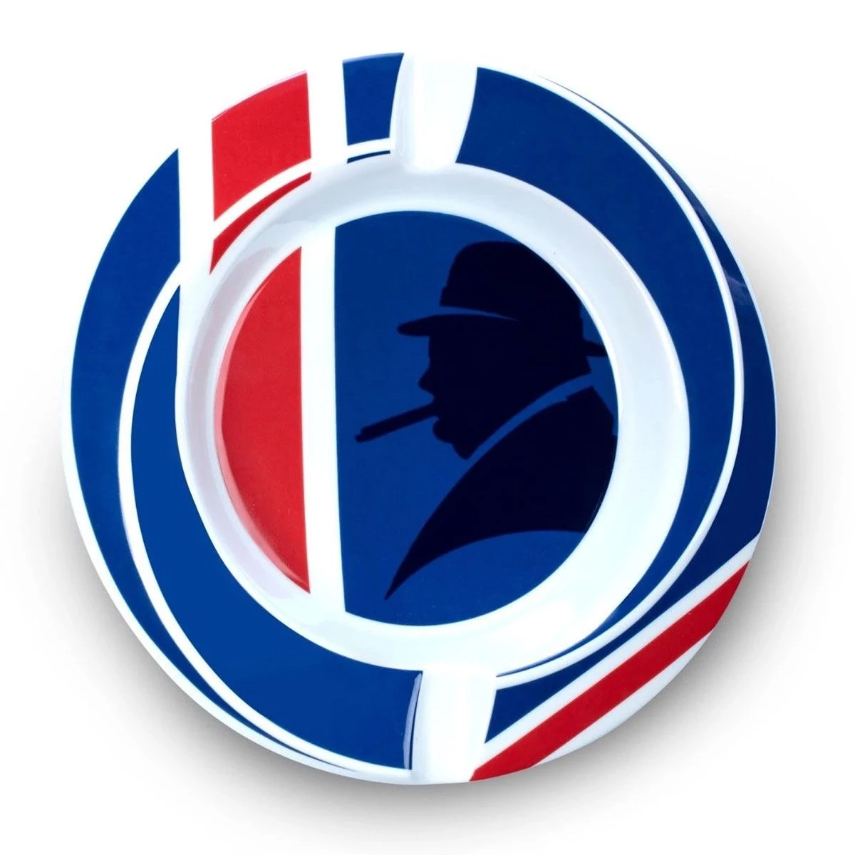 Davidoff Limited Edition Churchill Ashtray Porcelain Union Jack 4 Davidoff Limited Edition Churchill Ashtray Porcelain Union Jack - Image 2