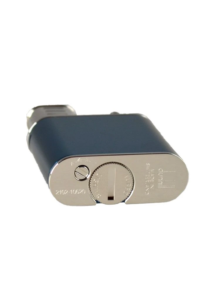 Dunhill Unique Turble Blue Lacquer Lighter 3 Dunhill Unique Turble Blue Lacquer Lighter