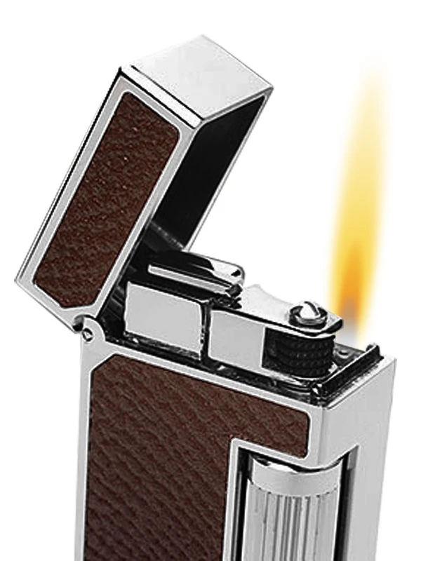 Dunhill Bourdon Rollagas Brown Leather Cigar Lighter 4 Dunhill Bourdon Rollagas Brown Leather Cigar Lighter - Image 2
