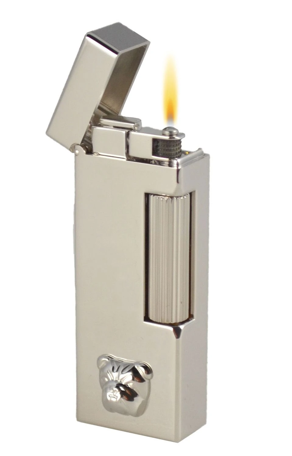 Dunhill Rollagas Bulldog Facet Palladium Cigar Lighter 6 Dunhill Rollagas Bulldog Facet Palladium Cigar Lighter - Image 4