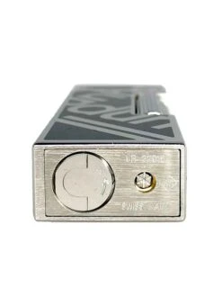 Dunhill Rollagas Canvas Palladium Plated- Black