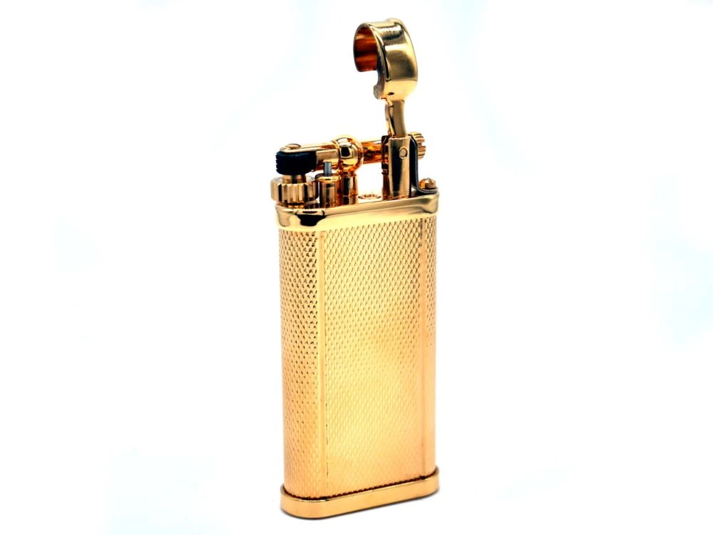 Dunhill Unique Barley Gold Plated Lighter 3 Dunhill Unique Barley Gold Plated Lighter